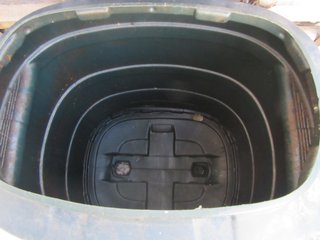 Compostiera da giardino in plastica
