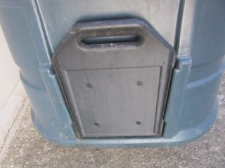 Compostiera da giardino in plastica
