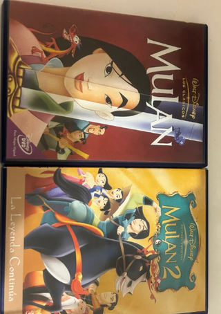 Pack Mulan DVD (Español)