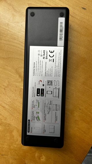 Vretti P83 Impresora Térmica Portátil A4  3 rollos