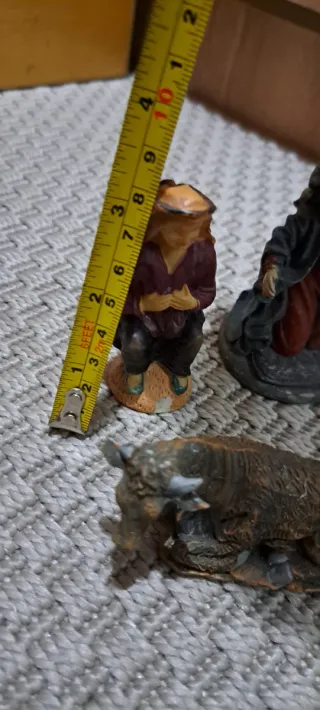 Belén figuras resina