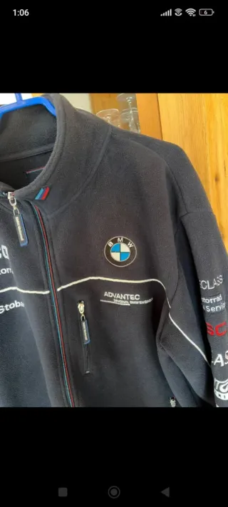 Chaqueta Polar BMW Sbk Original  Talla L /XL