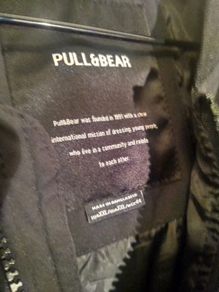 Pull&Bear Chaqueta Bomber Hombre - 2XL