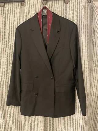 Traje Mango Negro