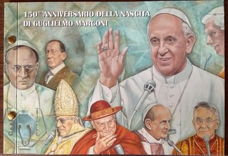 Moneda 150 Aniversario Nacimiento Guglielmo Marcon