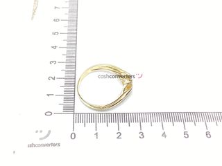 anillo oro 18k con piedra con circonita