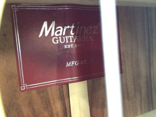 guitarra clasica martinez mfg-rs