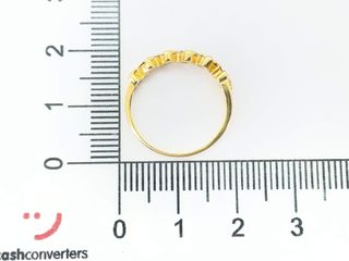 anillo oro 18k con piedra con diamante