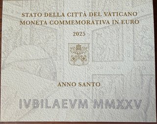 Moneda Vaticano 2€ Año Santo 2025 BU