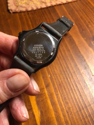 Orologio Citizen Quartz Vintage WR 100 Nero