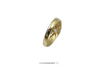 anillo oro 18k con piedra con circonita