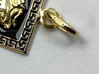colgante oro 18k
