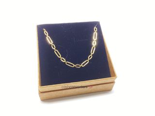 cadena oro 18k 21cm
