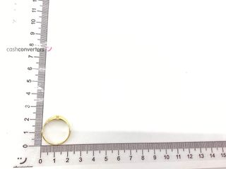 anillo oro 18k con circonita