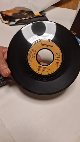 Elvis Presley - Way Down / Moody Blue (Vinilo 7)