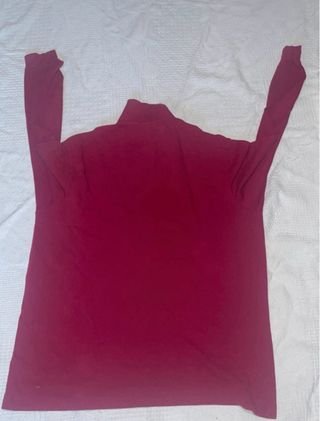 Camisa Lacoste Manga Larga Roja