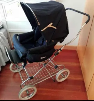 Carrito bebé Arrue Derby azul marino sin usar