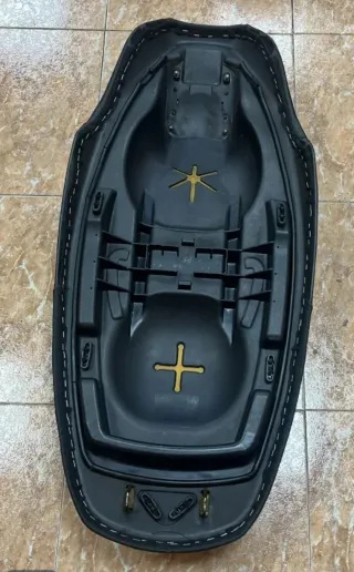 Asiento Moto Scooter Negro