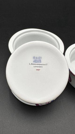 Bernardaud Limoges POP vintage - 3 ciotoline