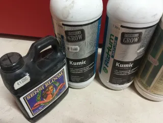 Lote Abono Indoor: GreenMyst, Kumic, Sensi Bloom