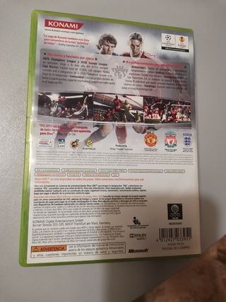 Juego Xbox 360 PES 2010