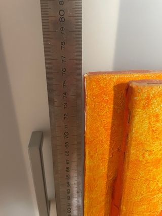 Lote 2 cuadros modernos 76x30cm