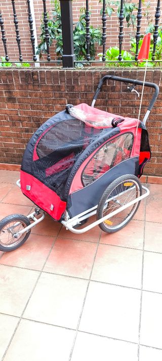 Remolque para bicicleta infantil