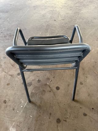 Silla Estrella Damm Aluminio Gris