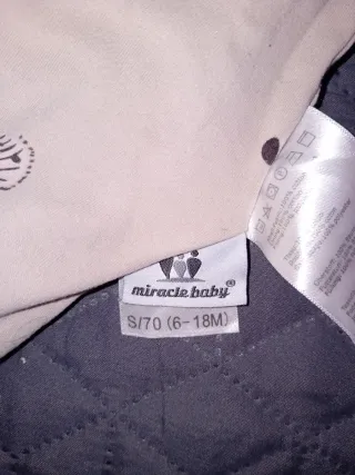 Saco dormir Miracle Baby con pies 6-18 meses