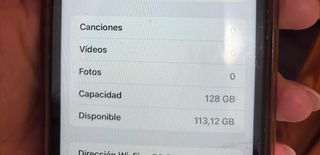 Móvil iPhone XR Negro 128 GB