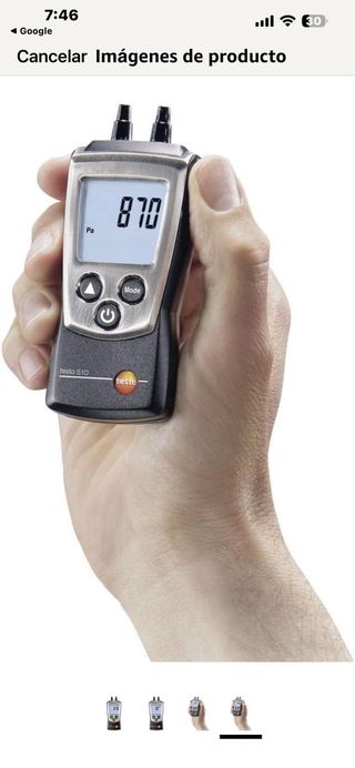 Testo 510 Manómetro