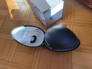 Casco POC Cerebel nero con visiera