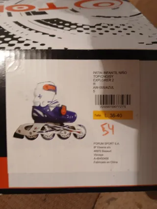 Patines en línea ajustables Talla 36-40