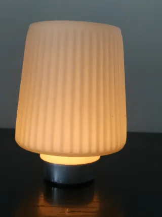 Tulipa Opalina Antigua Vidrio