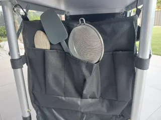 Mesa de cocina plegable para camping