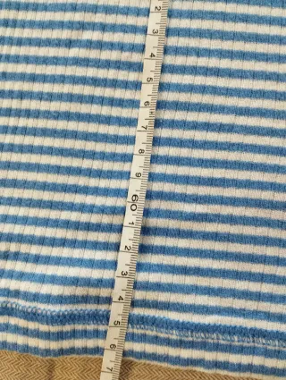 Camiseta tirantes rayas azules verano