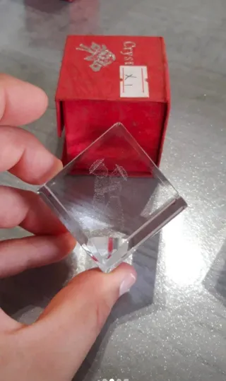 Set decorazioni cristallo 3D