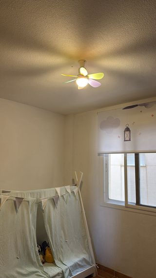 Lámpara Ventilador Infantil + Mando