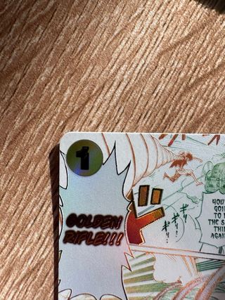 Gum-Gum Golden Rifle OP15-116 R Foil Full Art