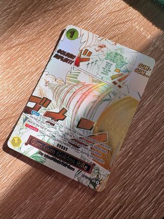 Gum-Gum Golden Rifle OP15-116 R Foil Full Art