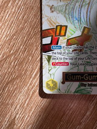 Gum-Gum Golden Rifle OP15-116 R Foil Full Art