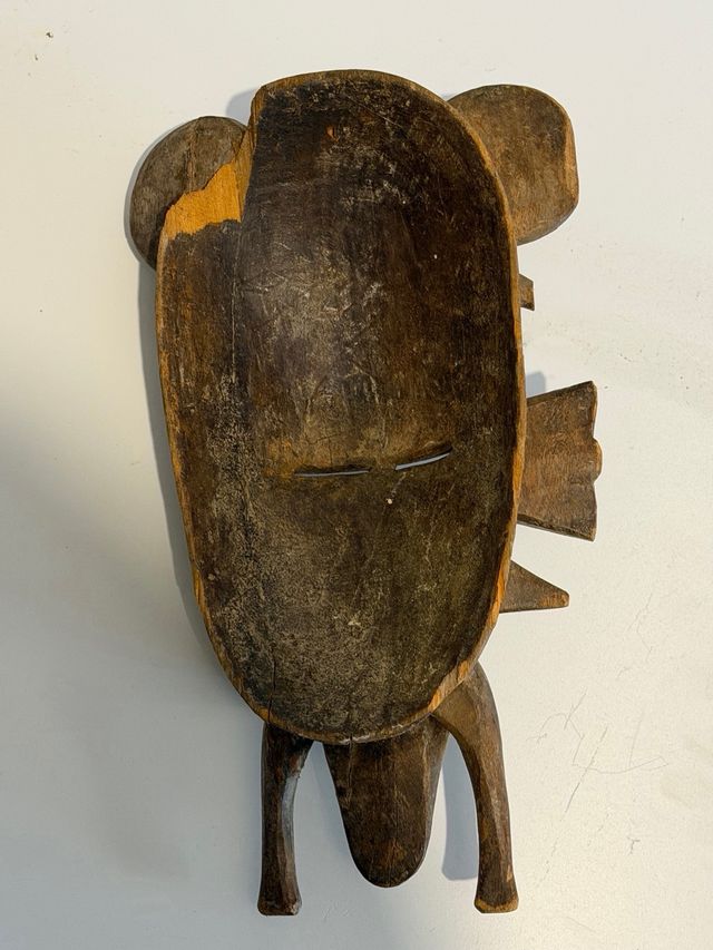 Máscara étnica tribal madera tallada