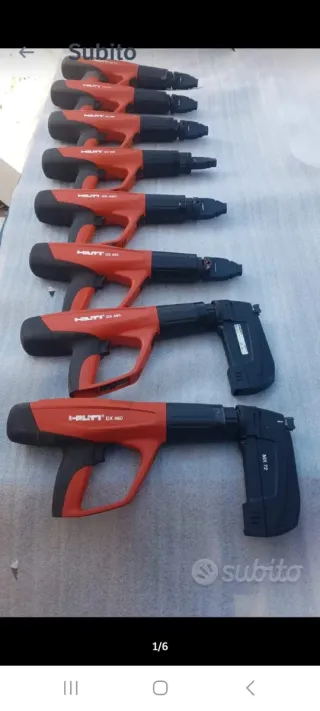 Sparachiodi Hilti DX 460,462,DX5