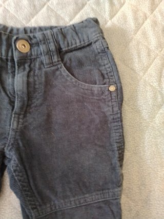 Pantaloni velluto bimbo 4/5 anni