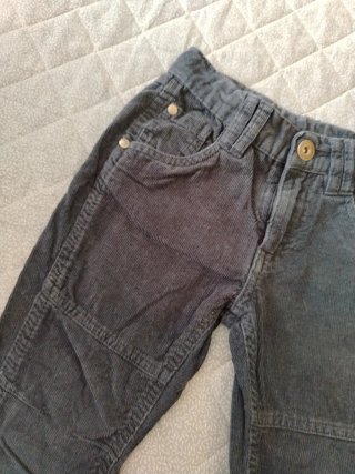 Pantaloni velluto bimbo 4/5 anni