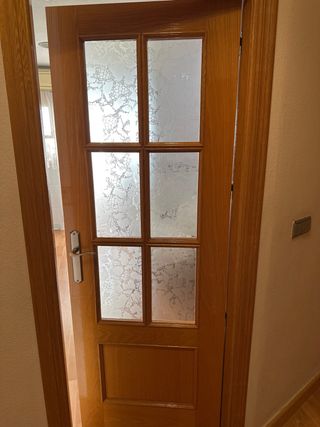 Puerta de madera para casa son 7puertas