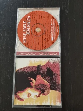 Lotto 2 CD Steve Earle: Jerusalem & Townes