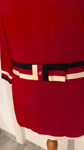 Blusa Carolina Herrera Roja Talla M