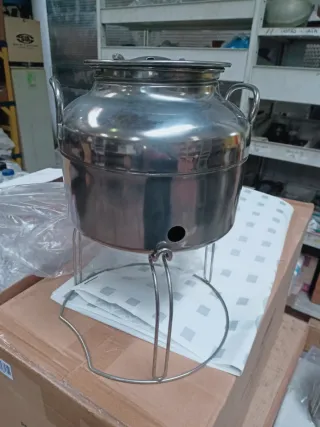 Contenitore olio acciaio inox 3 LT