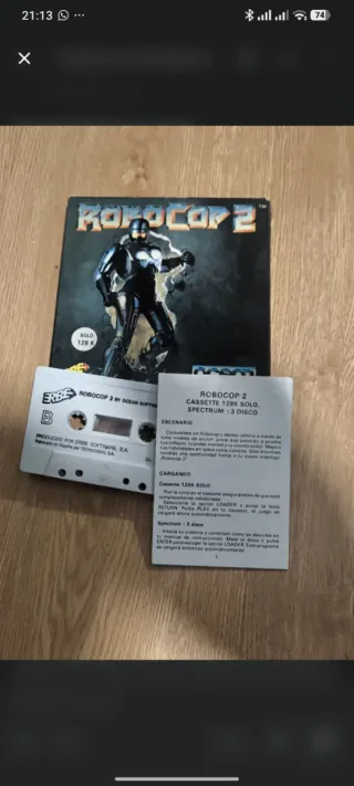 RoboCop 2 - ZX Spectrum 128K - Edición ERBE / OCEA